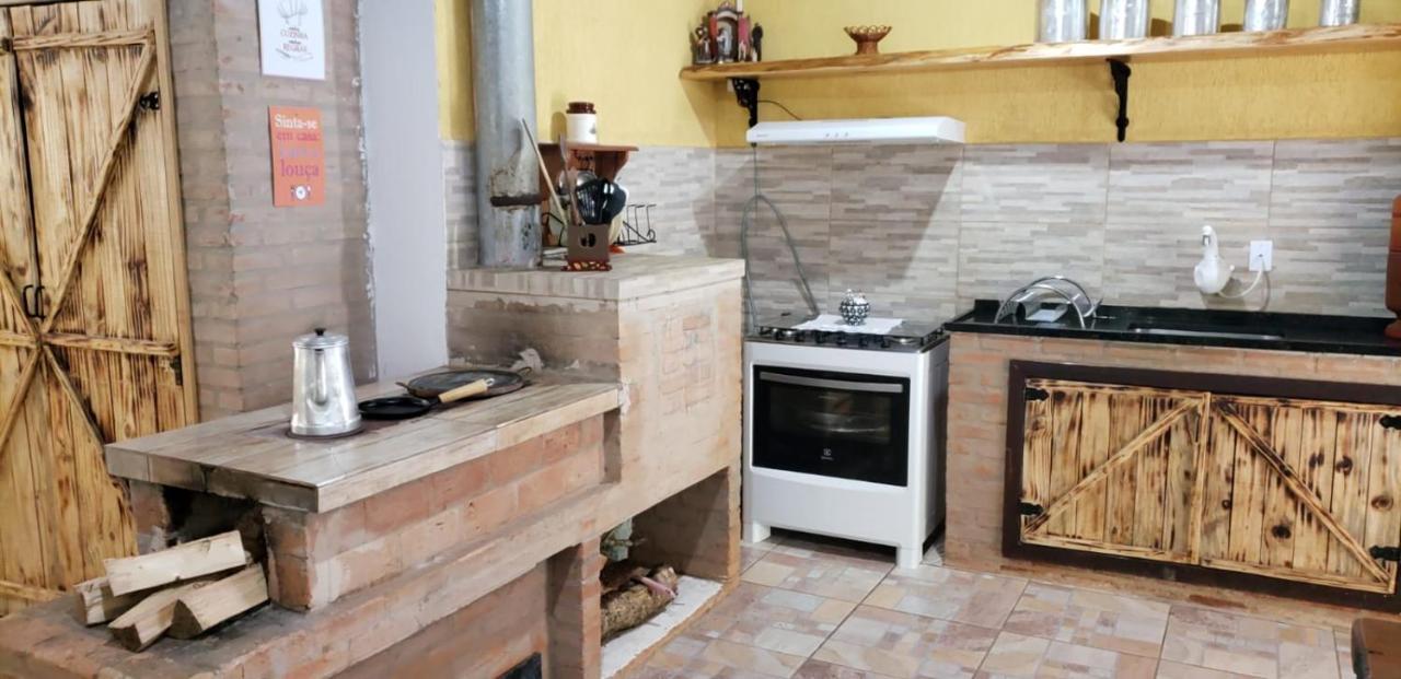 Casa Grande Da Montanha - Sitio Pasangas Villa Santo Antônio do Pinhal Eksteriør bilde